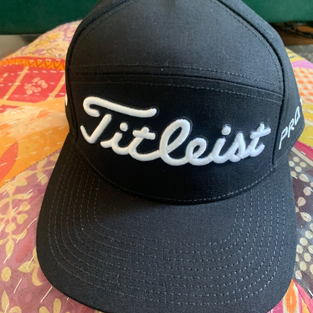Black Titleist Cap